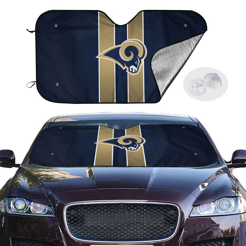 Los Angeles Rams 4 Print Car windshield sunshades suitable for front Car windshield sunshades