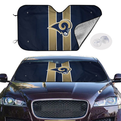 Los Angeles Rams 4 Print Car windshield sunshades suitable for front Car windshield sunshades