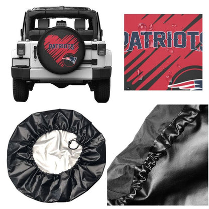 New England Patriots Printed car spare tire dust protection cover tire protection cover