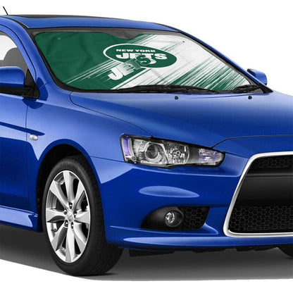 New York Jets Print car windshield sunshade panel car windshield sunshade cover multiple sizes