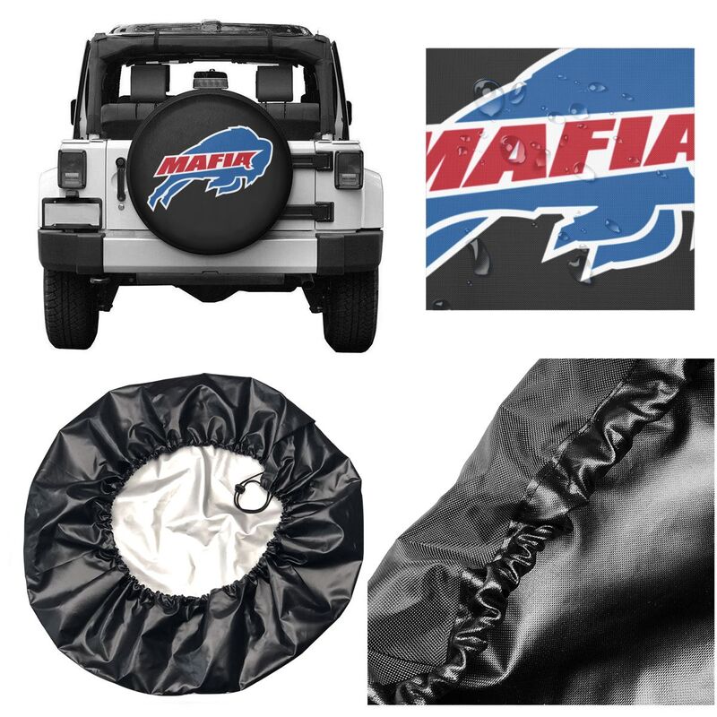 Buffalo Bills Print tire protection covers car sunscreen tire protection covers