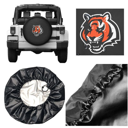 Cincinnati Bengals Print tire protection covers car sunscreen tire protection covers