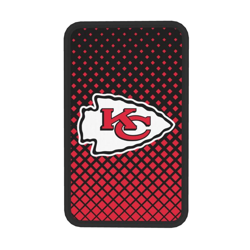 Kansas City Chiefs Car handrail box cushion Personalized printed car armrest cover