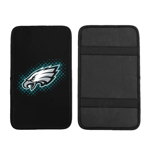 Philadelphia Eagles Printed car armrest box cushion armrest protective cover