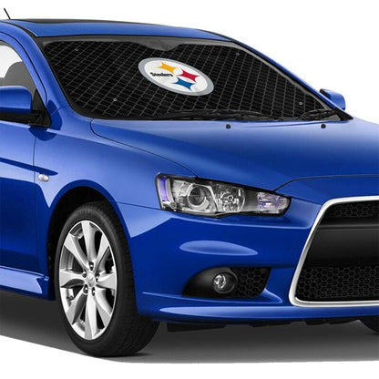 Pittsburgh Steelers Print Car windshield sunshades is suitable front Car windshield sunshades