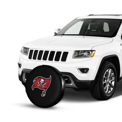 Tampa Bay Buccaneers 2 car dustproof sunscreen tyre protective cover Tyre protective cover