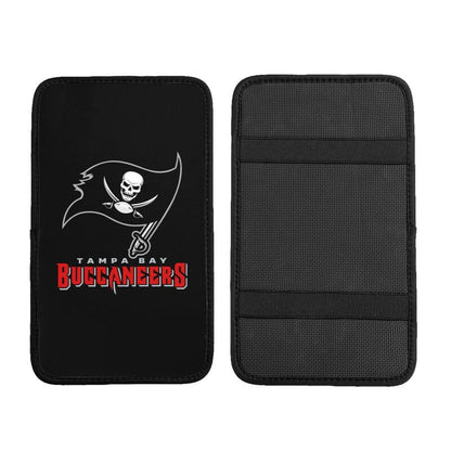 Car armrest box pad Tampa Bay Buccaneers Printed center armrest box pad protective pad