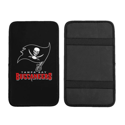 Car armrest box pad Tampa Bay Buccaneers Printed center armrest box pad protective pad