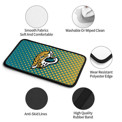Jacksonville Jaguars Car handrail box cushion Personalized printed car armrest cover