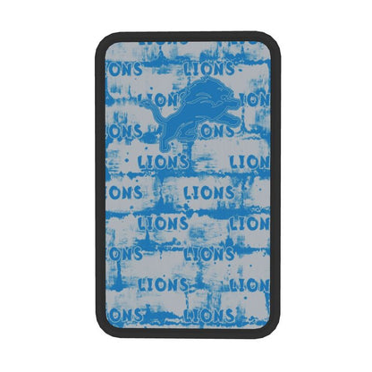 Detroit Lions print Car armrest box protective cover car center console armrest pad