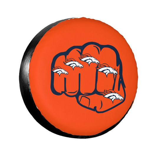 Denver Broncos Print tire protection cover car spare tire dust protection covers