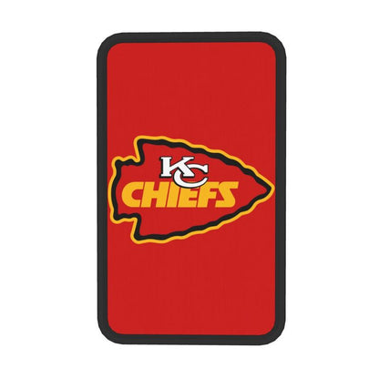 Kansas City Chiefs5 Printed car center armrest box pad anti slip pad