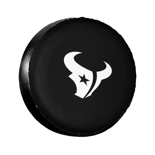 Houston Texans 4 Print tire protection covers car sunscreen tire protection covers