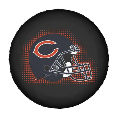 Chicago Bears Printing tire protection covers car sun protection tire protection cover