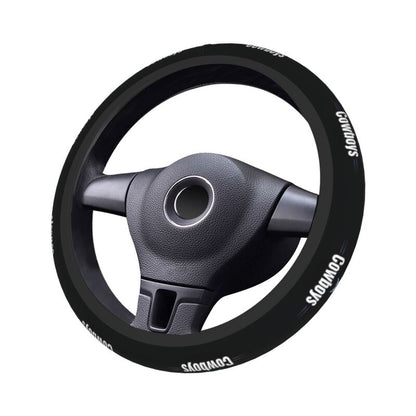 Dallas Cowboys 3 Printed elastic steering wheel cover car steering wheel protective cover