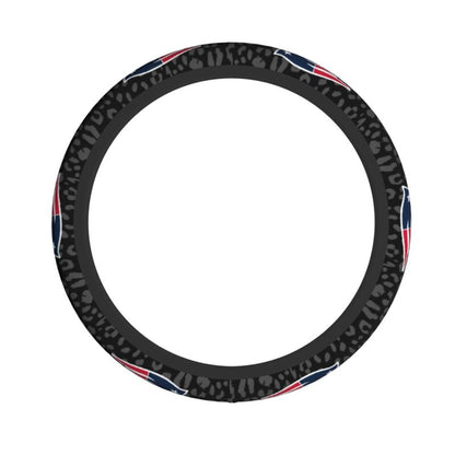 New England Patriots Printed elastic steering wheel cover car steering wheel protective cover