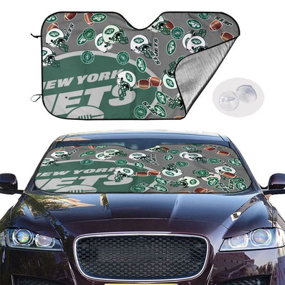 New York Jets Print multiple sizes car windshield sunshade panel car windshield sunshade cover