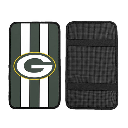 Green Bay Packers1 Printed car armrest box pad anti-abrasion pad