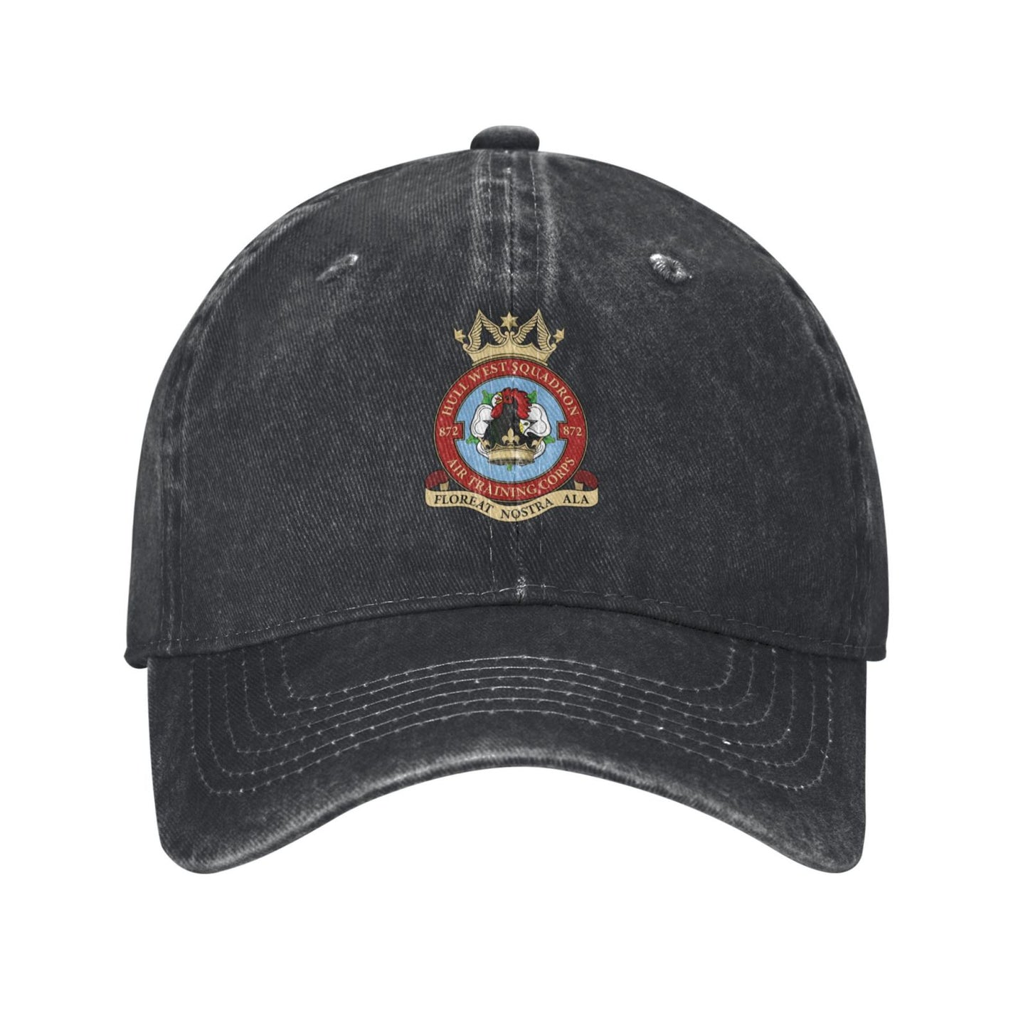 872 Hull West Squadron Printed unisex baseball cap adjustable cap outdoor trucker hat veterans Gifts