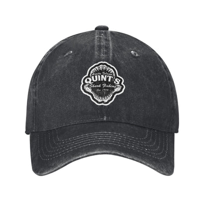 Quints Shark Top Fishing Printed unisex baseball cap adjustable cap outdoor sun hats trucker hat