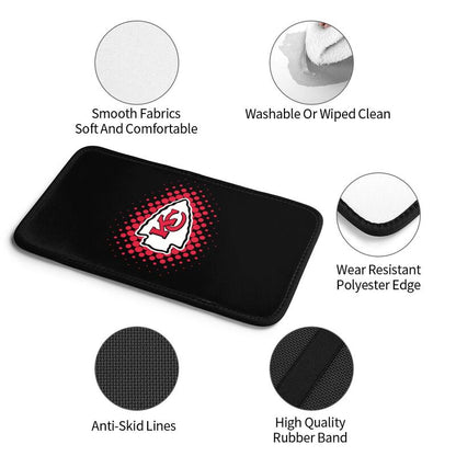 Kansas City Chiefs Printed car armrest box cushion armrest protective cover