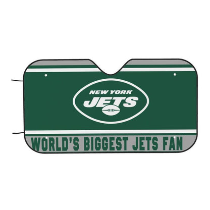 New York Jets Printing is suitable for car front windshield sunshades Car windshield sunshades