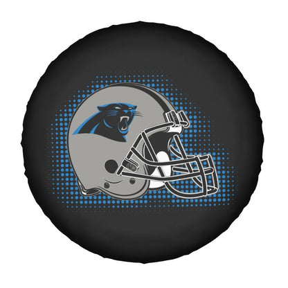 Carolina Panthers Printing tire protection covers car sun protection tire protection cover
