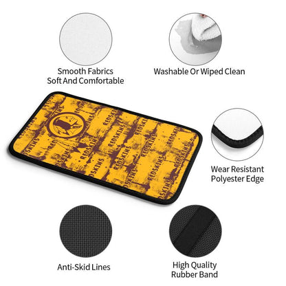Washington Redskins print Car armrest box protective cover car center console armrest pad
