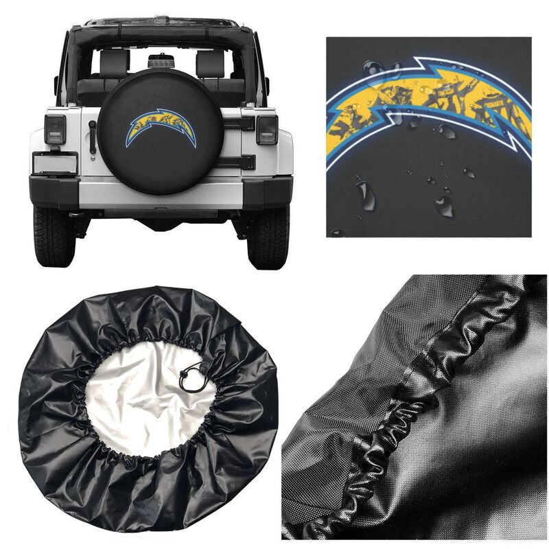 San Diego Chargers Print tire protection covers car sunscreen tire protection covers