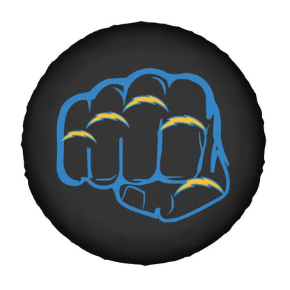San Diego Chargers Print tire protection cover car spare tire dust protection covers