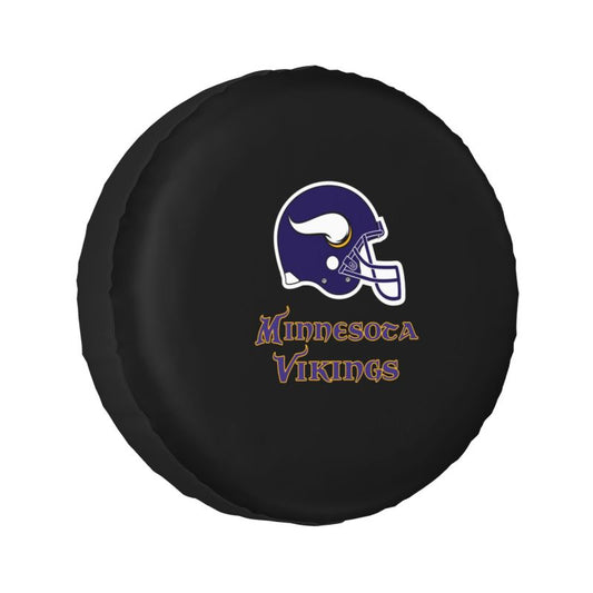 Minnesota Vikings3  Car tire protection cover spare tire waterproof and dustproof cover