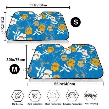 San Diego Chargers Printed car windshield sunshade front windshield sunshade (multi size)