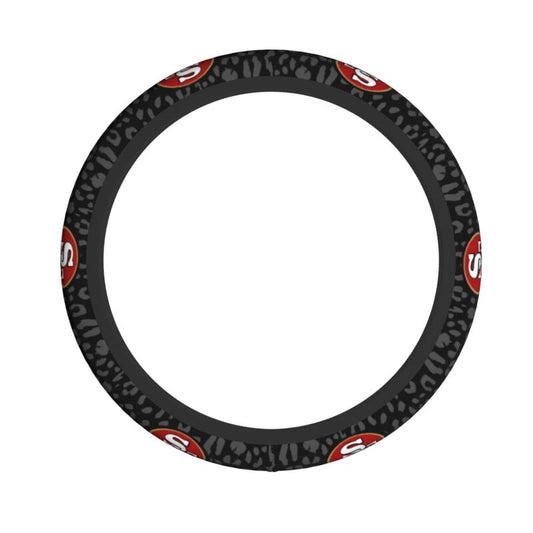 San Francisco 49ers Printed elastic steering wheel cover car anti-skid cover