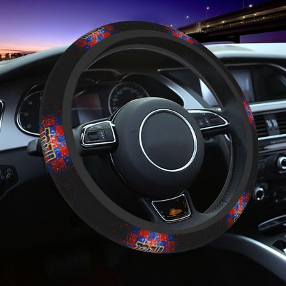 New York Giants 4 Printed breathable elastic steering wheel protective cover
