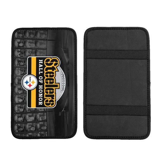 Car armrest box pad Pittsburgh Steelers 2 Printed central armrest box pad protective pad