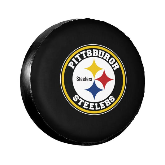 Pittsburgh Steelers 3 Printing tire protection cover car sun protection tire protection covers