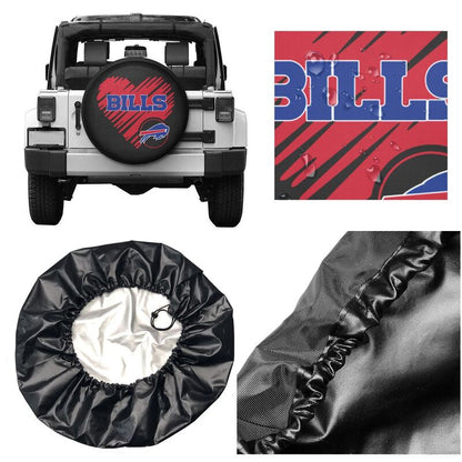 Buffalo Bills Printed car spare tire dust protection cover tire protection cover