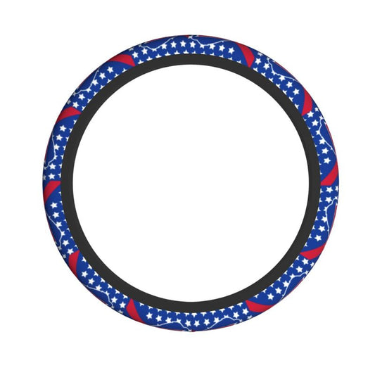 Buffalo Bills Printed breathable elastic steering wheel protective cover