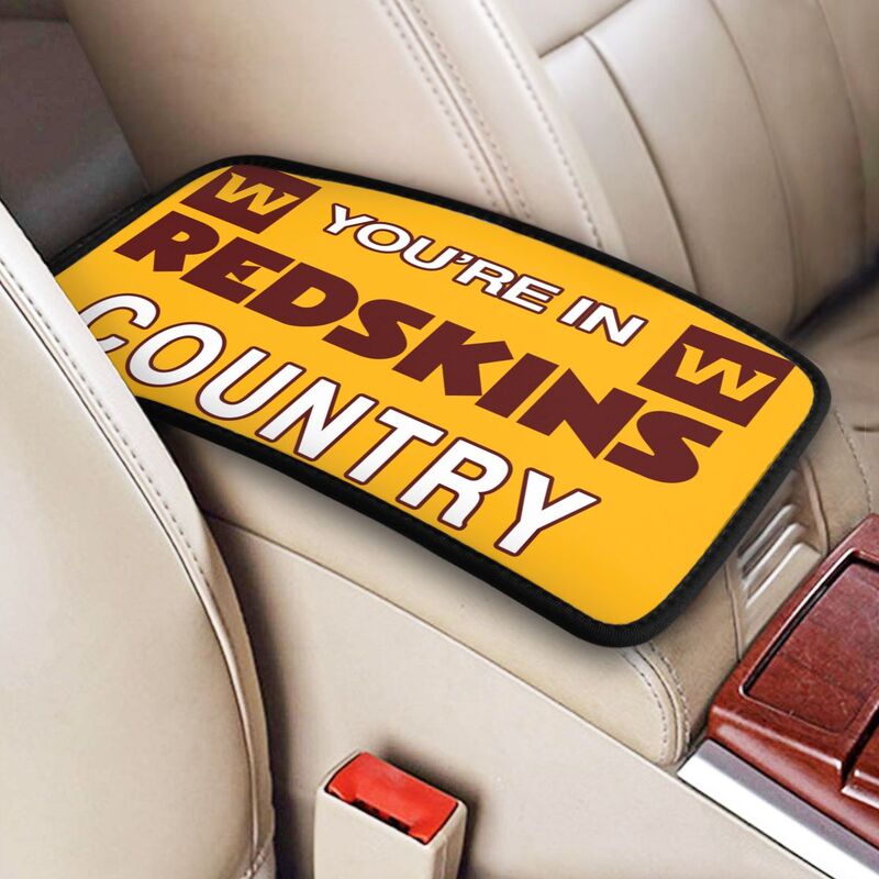 Washington Redskins Printed car armrest box pad elbow support pad