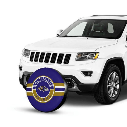 Baltimore Ravens Print tire protection cover car sun protection tire protection cover