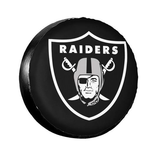Las Vegas Raiders 7 car dustproof sunscreen tyre protective cover Tyre protective cover