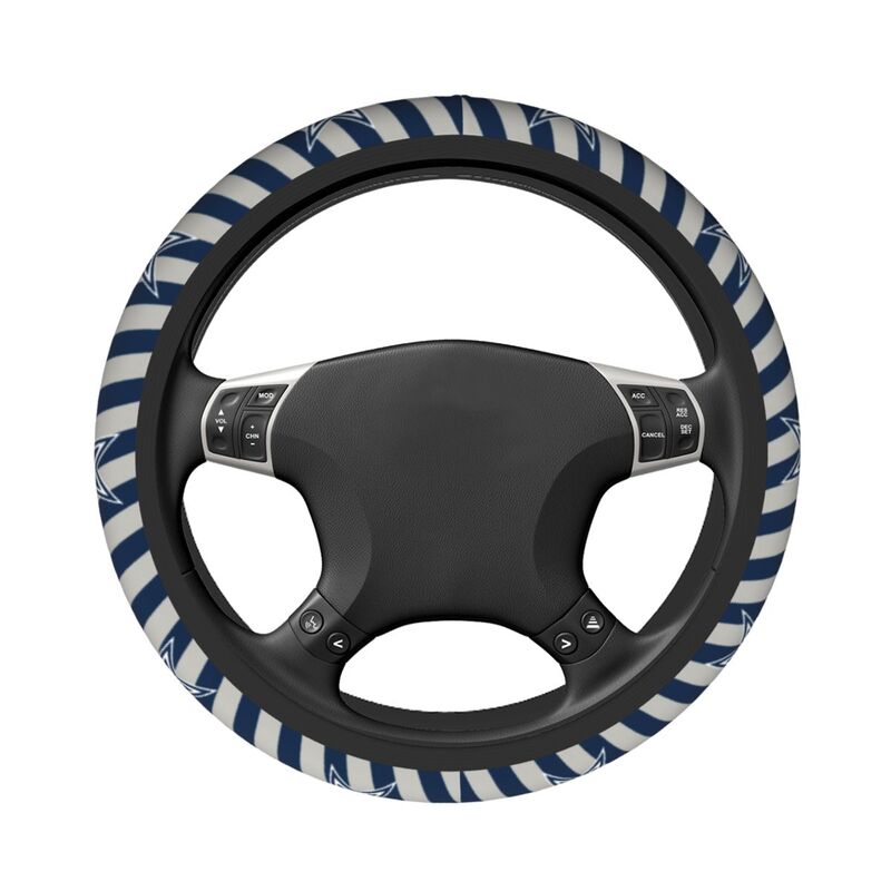 Dallas Cowboys 1 Printed breathable elastic steering wheel anti slip cover
