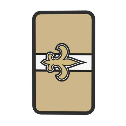 New Orleans Saints4 Printed car center armrest box pad anti slip pad