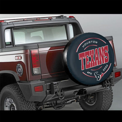 Houston Texans Printing car tire protection cover car spare tire dust protection cover