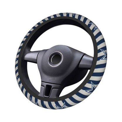 Dallas Cowboys 4 Printed elastic steering wheel cover car steering wheel protective cover