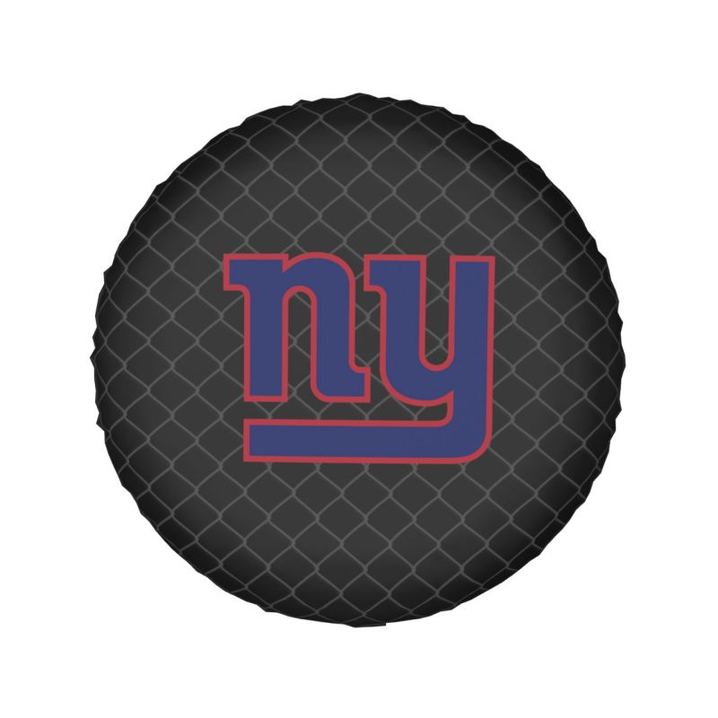 New York Giants Grid background car tire waterproof dustproof protective cover