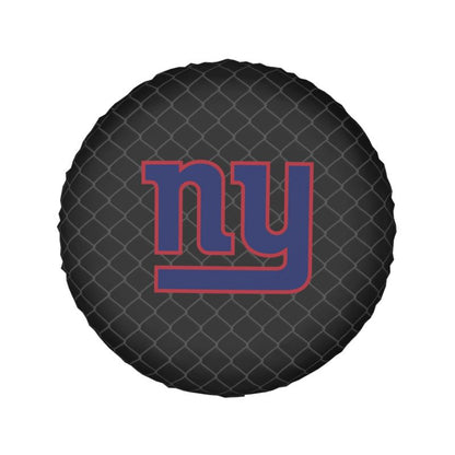 New York Giants Grid background car tire waterproof dustproof protective cover