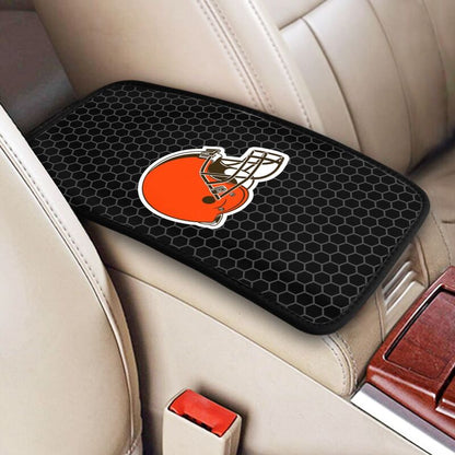 Cleveland Browns Printed protective pad for car armrest box