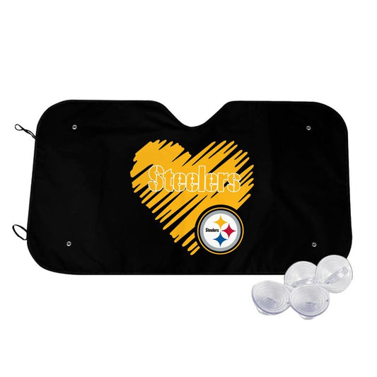 Pittsburgh Steelers Printing is suitable car front windshield sunshades Car windshield sunshades