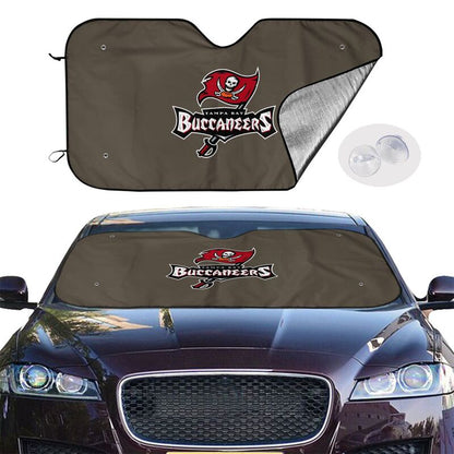 Tampa Bay Buccaneers 4 Print suitable for front Car windshield sunshades Car windshield sunshades